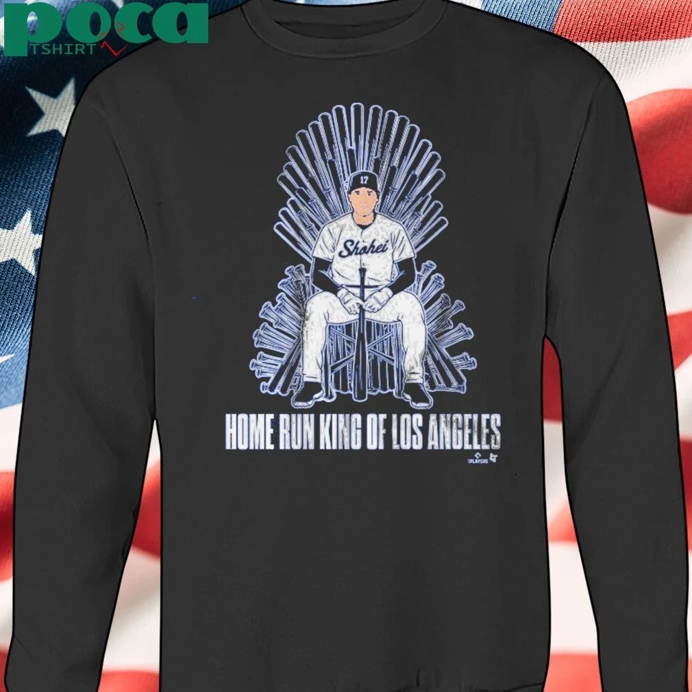 Shohei Ohtani Home Run King of Los Angeles T-shirt