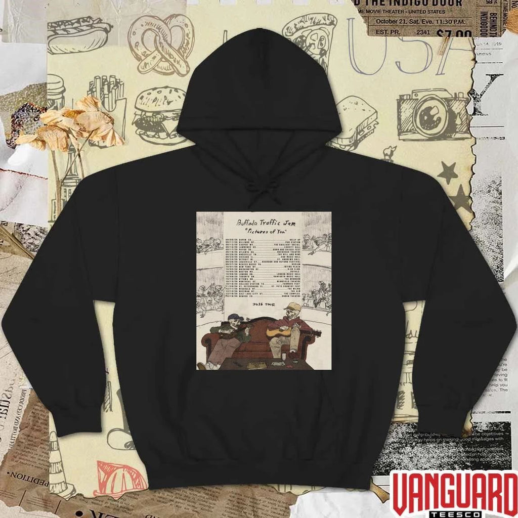 Buffalo Traffic Jam Pictures of You 2026 Tour Dates Poster t-shirt