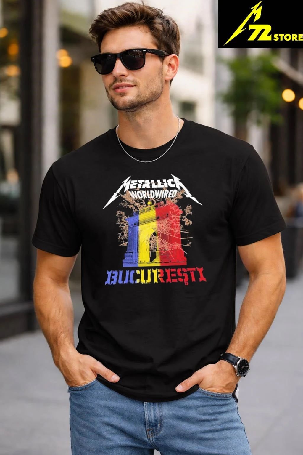 Metallica M72 Bucharest At Arena Nationala In Bucharest RO On May 13 2026 Comeback For 7 Years Shirt