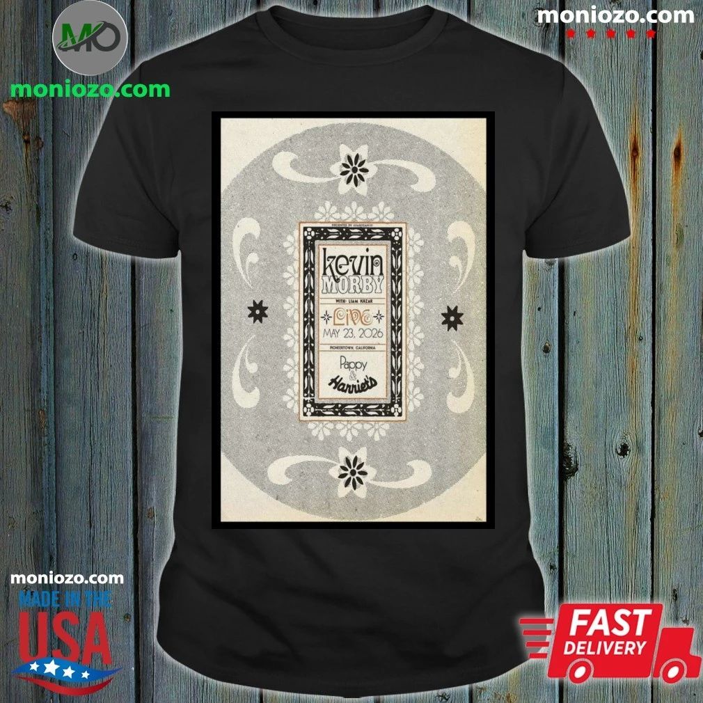 Original Kevin Morby May 23 2026 Poster Pioneertown, CA Shirt