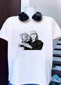 Justine Henin Holding French Open Coupe Suzanne Lenglen Trophy T-Shirt