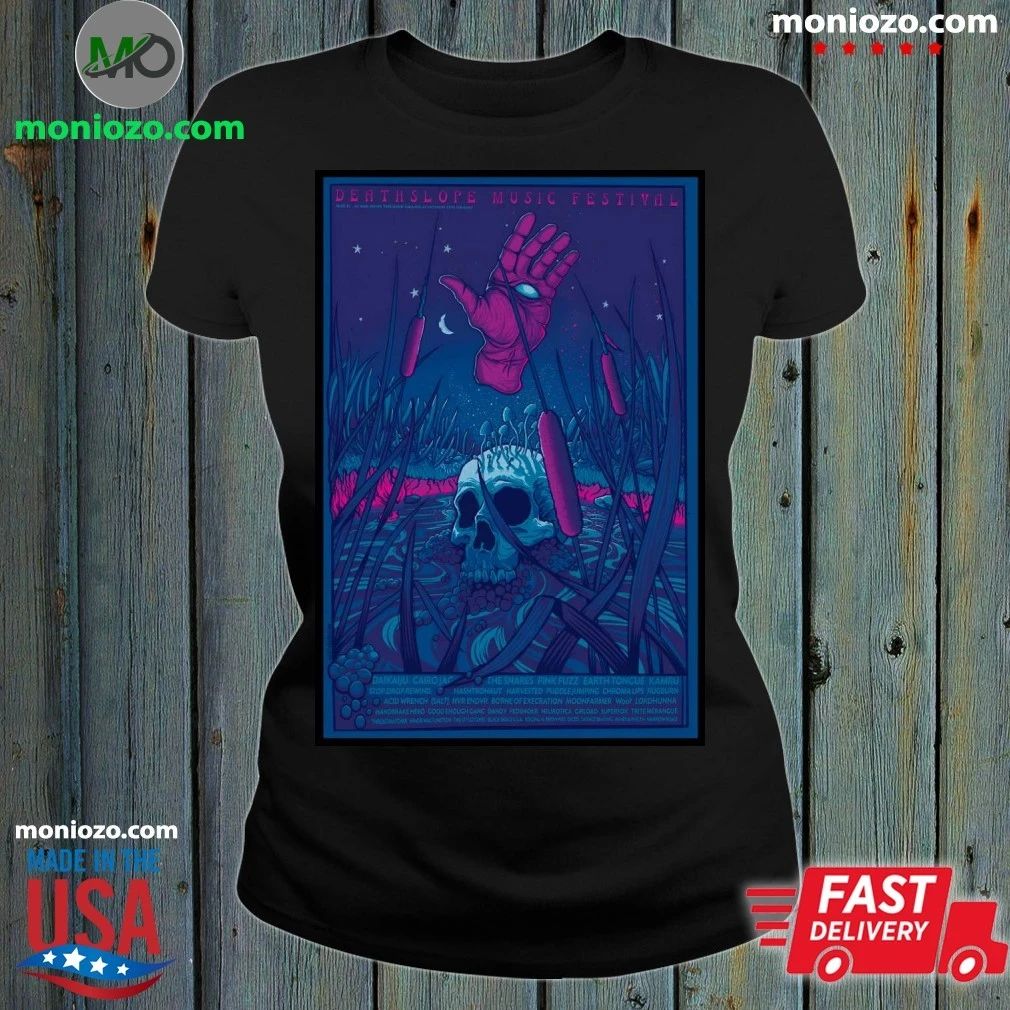Deathslope Music Festival May 21-24 2026 In Grand Junction CO Poster Shirt
