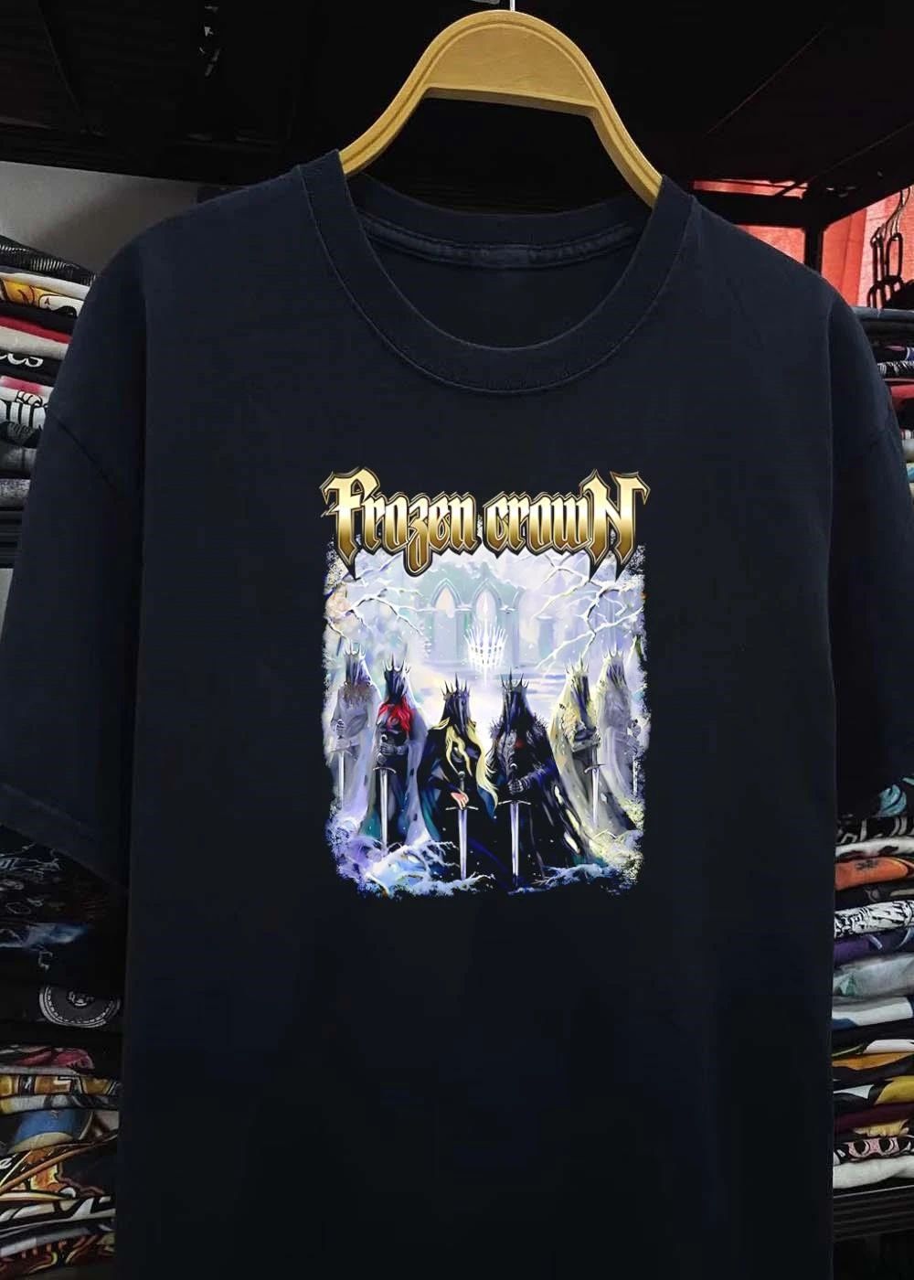 Frozen Crown Dark Fantasy Rulers Crown Shirt