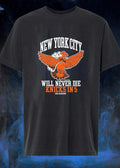 Grim Lee Design New York City Will Never Die Knicks in 5 2026 Champions T-Shirt