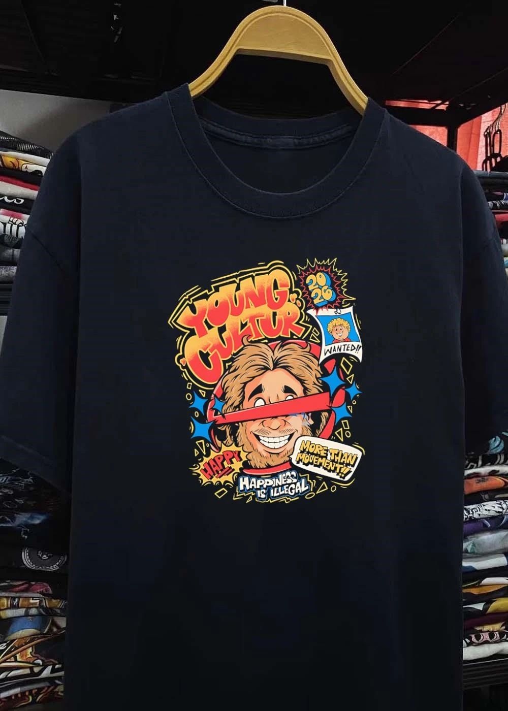 Young Culture 2020 Happiness Is Illegal Wanted Shirt