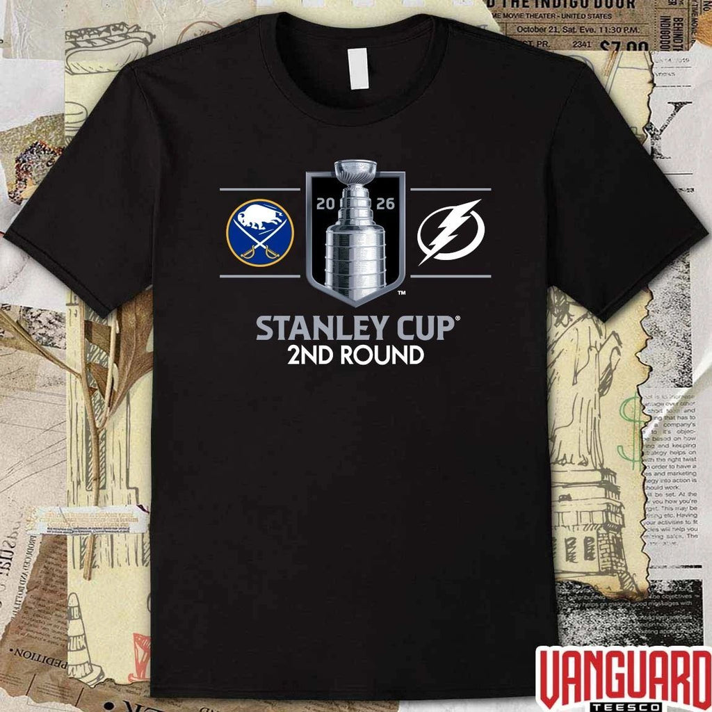 Buffalo Sabres vs Tampa Bay Lightning 2026 NHL Stanley Cup 2ND Round t-shirt