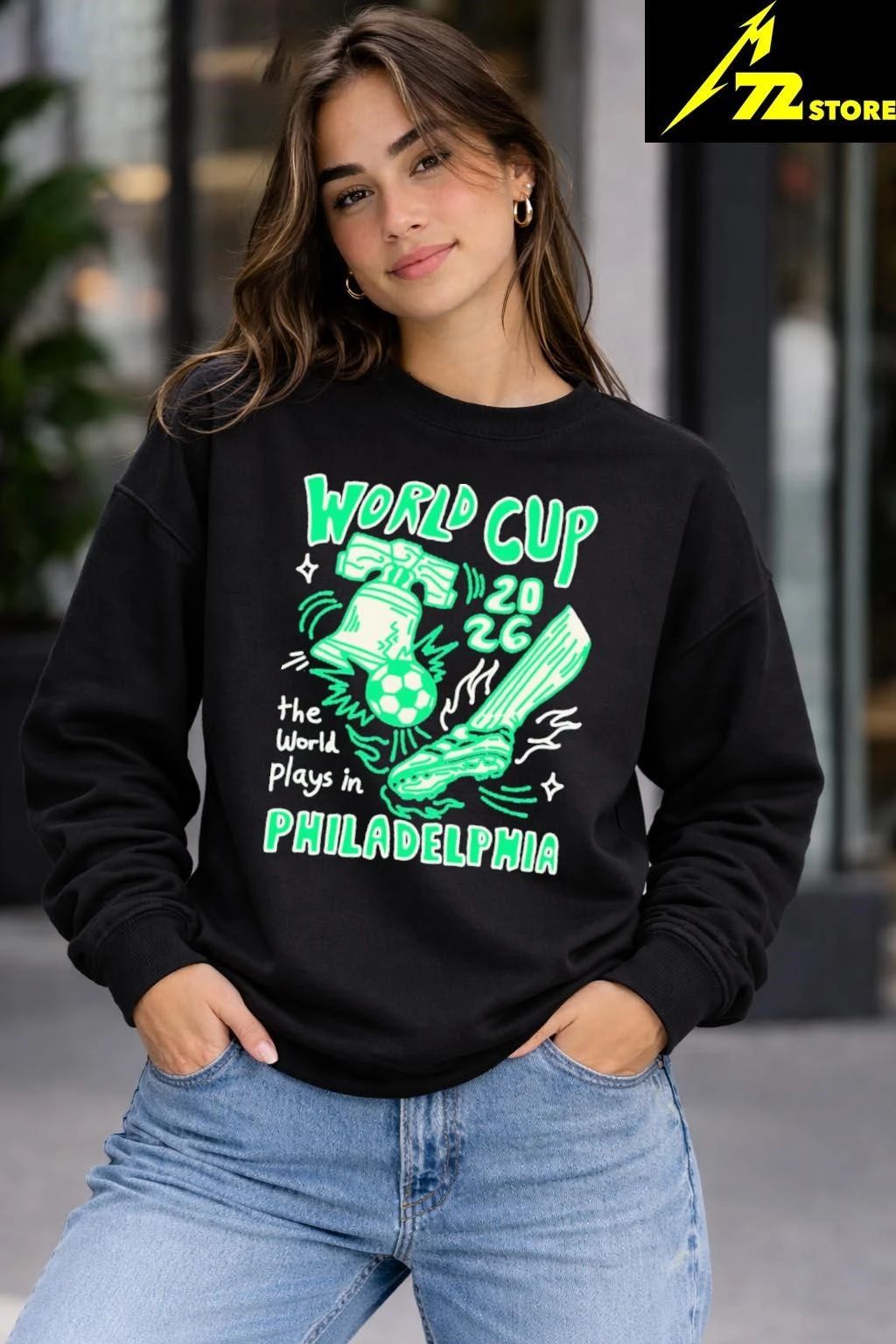 World Cup The World Plays In Philadelphia Shirt