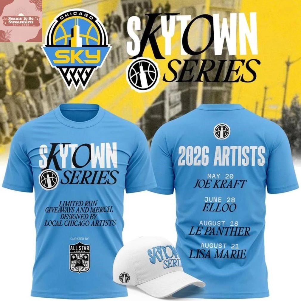 Chicago Sky x Skytown Series 2026 Artists Shirt