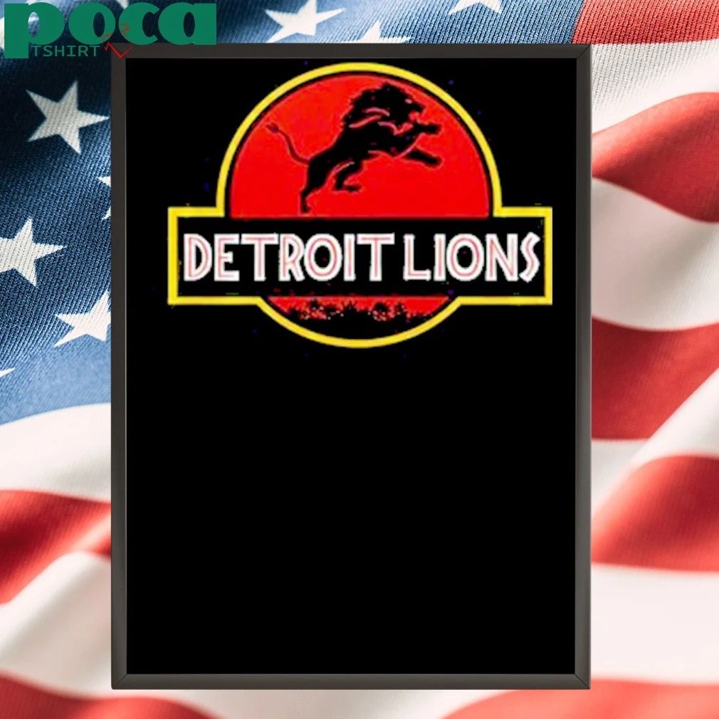 Detroit Lions Jarassic Park shirt