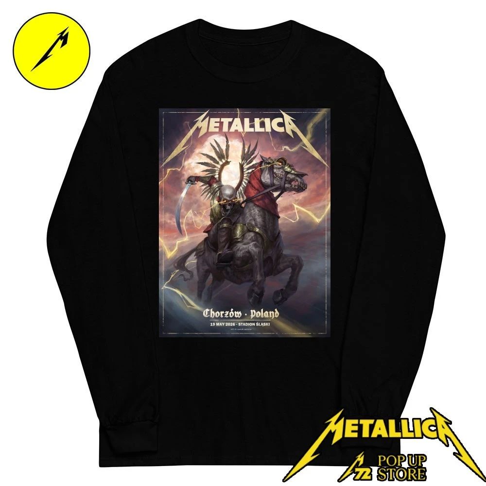 Metallica Chorzów, Poland May 19, 2026 Stadion Śląski Poster Shirt