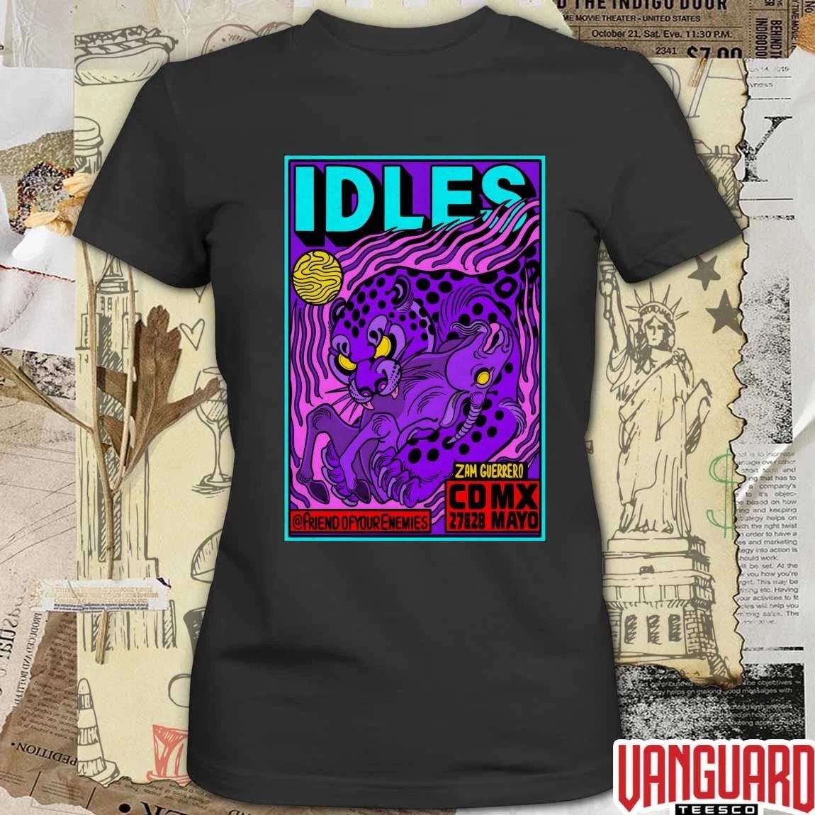 Idles May 27-28 2026 Ciudad De Mexico Poster t-shirt