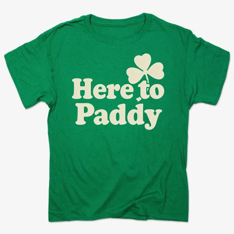 Here to Paddy St. Patrick's Day Shamrock Pun