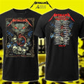Wolf Skull Jack Metallica Scotland Pop-Up Tee – Glasgow 25th June 2026 M72 European Tour Dates