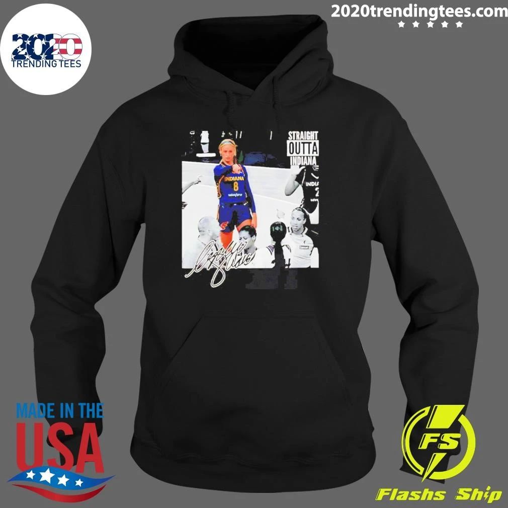 Sophie Cunningham Straight Outta Indiana Basketball shirt