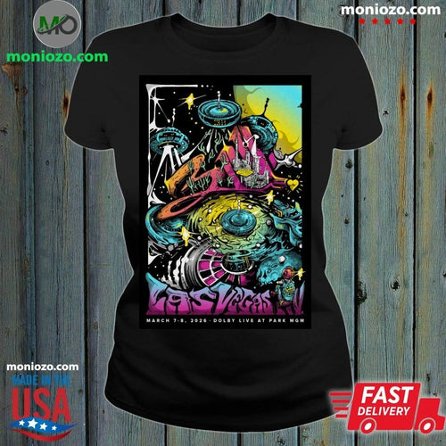 311 Band March 8 2026 In Las Vegas NV Tour Poster Shirt