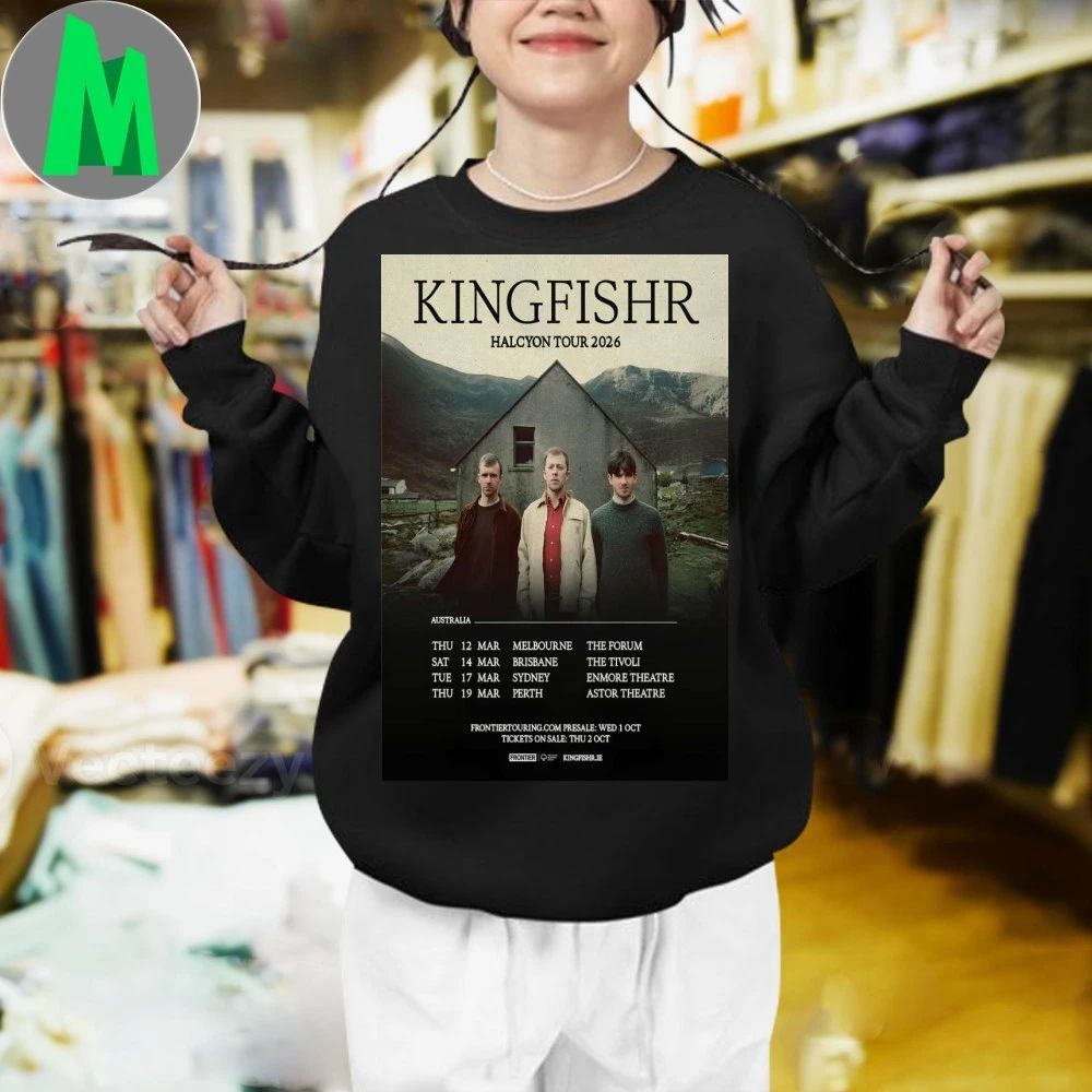 Kingfishr Tour 2026 Poster Shirt
