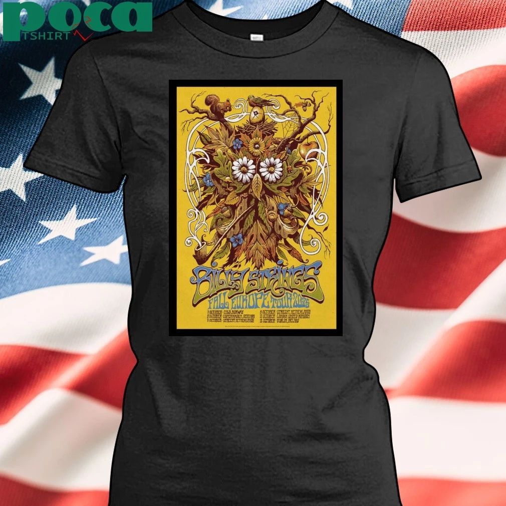 Billy Strings Fall Europe Tour 2025 Poster Shirt