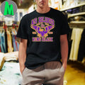 Original As Blood Runs Black Eagle Crest Purple and Gold T-Shirt