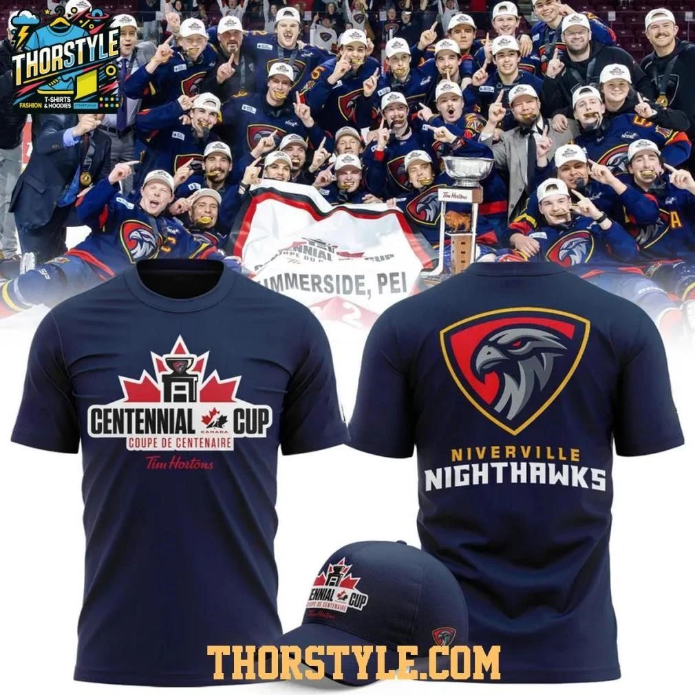 Niverville Nighthawks 2026 Centennial Cup Champions Shirt