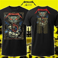 Limited Edition Wolf Skull Jack Metallica M72 World Tour 2026 Tee – Glasgow, Scotland 25th June 2026 US & EU World Tour