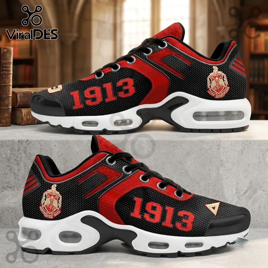 Delta Sigma Theta Sorority Air Max Plus Sneakers
