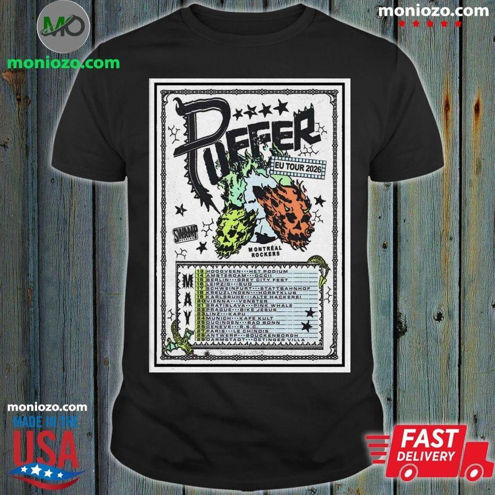 Puffer EU 2026 Shows Poster T-Shirt