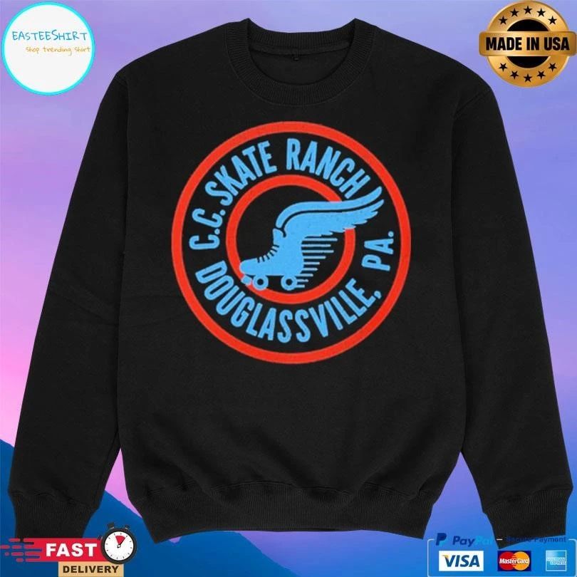 C.C. Skate Ranch Douglassville, Pa Logo T-shirts
