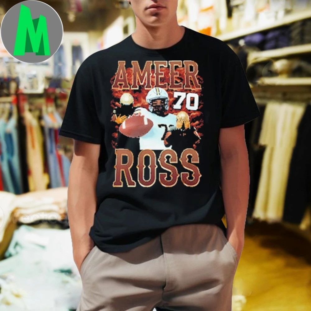 Number 70 Ameer Ross Shirt