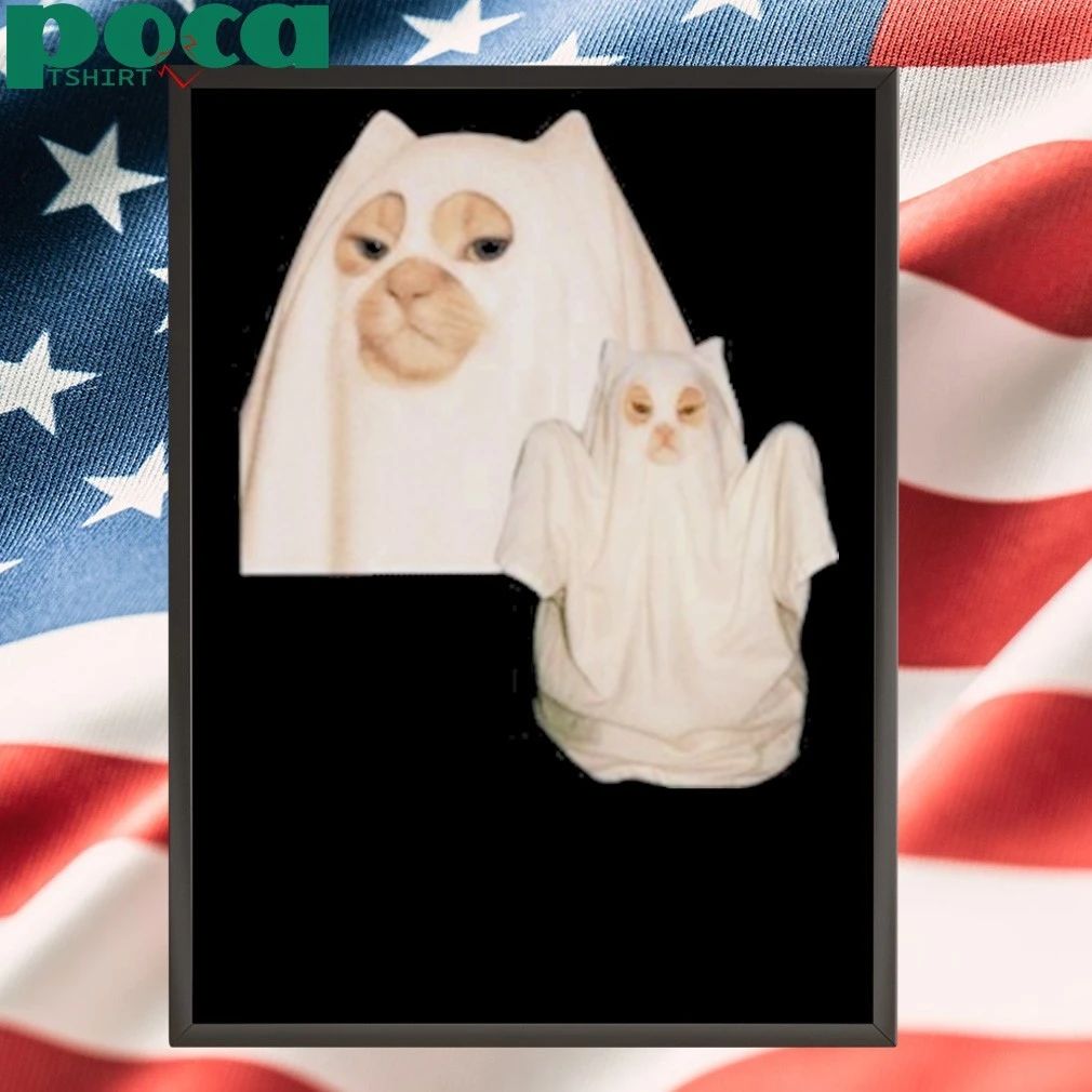 Emotionalclub Spooky Cat Shirt