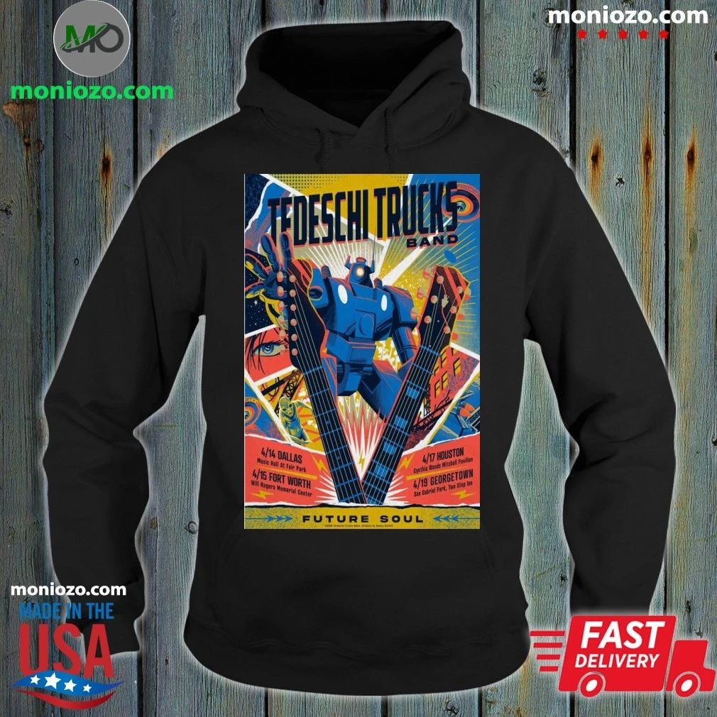 Tedeschi Trucks Band Poster for show in Texas 2026 Shirt