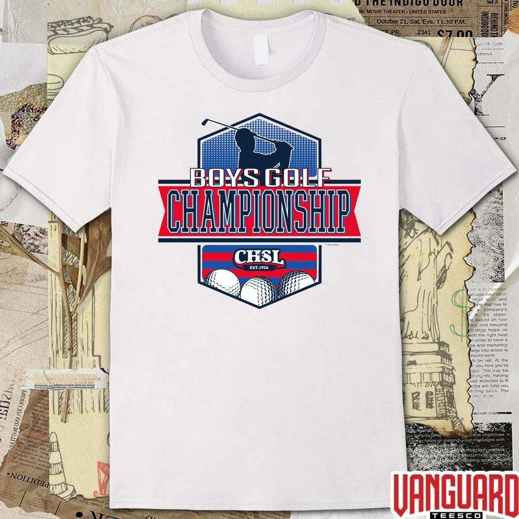 2026 CHSL Boys Pop-Up Shop Golf Championship t-shirt