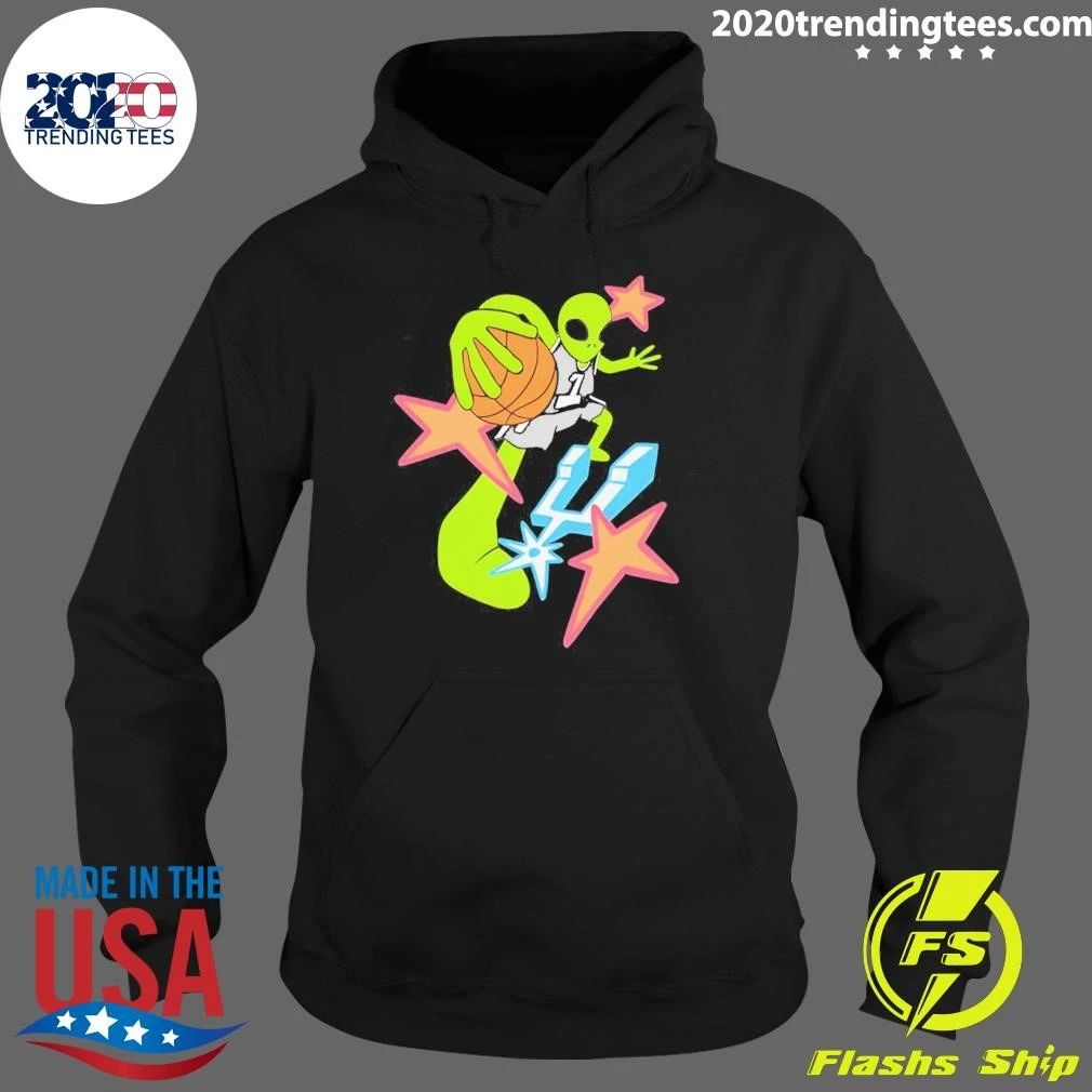 San Antonio Spurs Alien Graphic Shirt