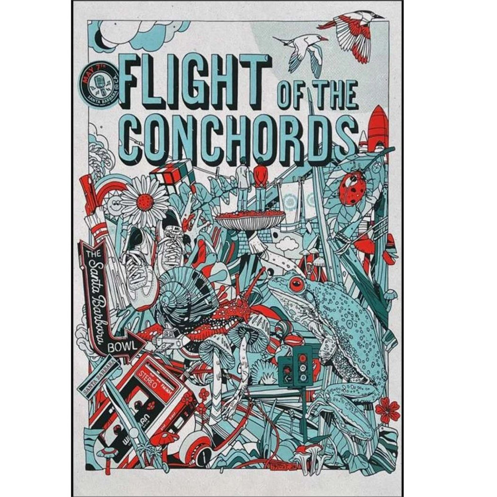 Flight Of The Conchords Santa Barbara Tour May 7 2026 Poster