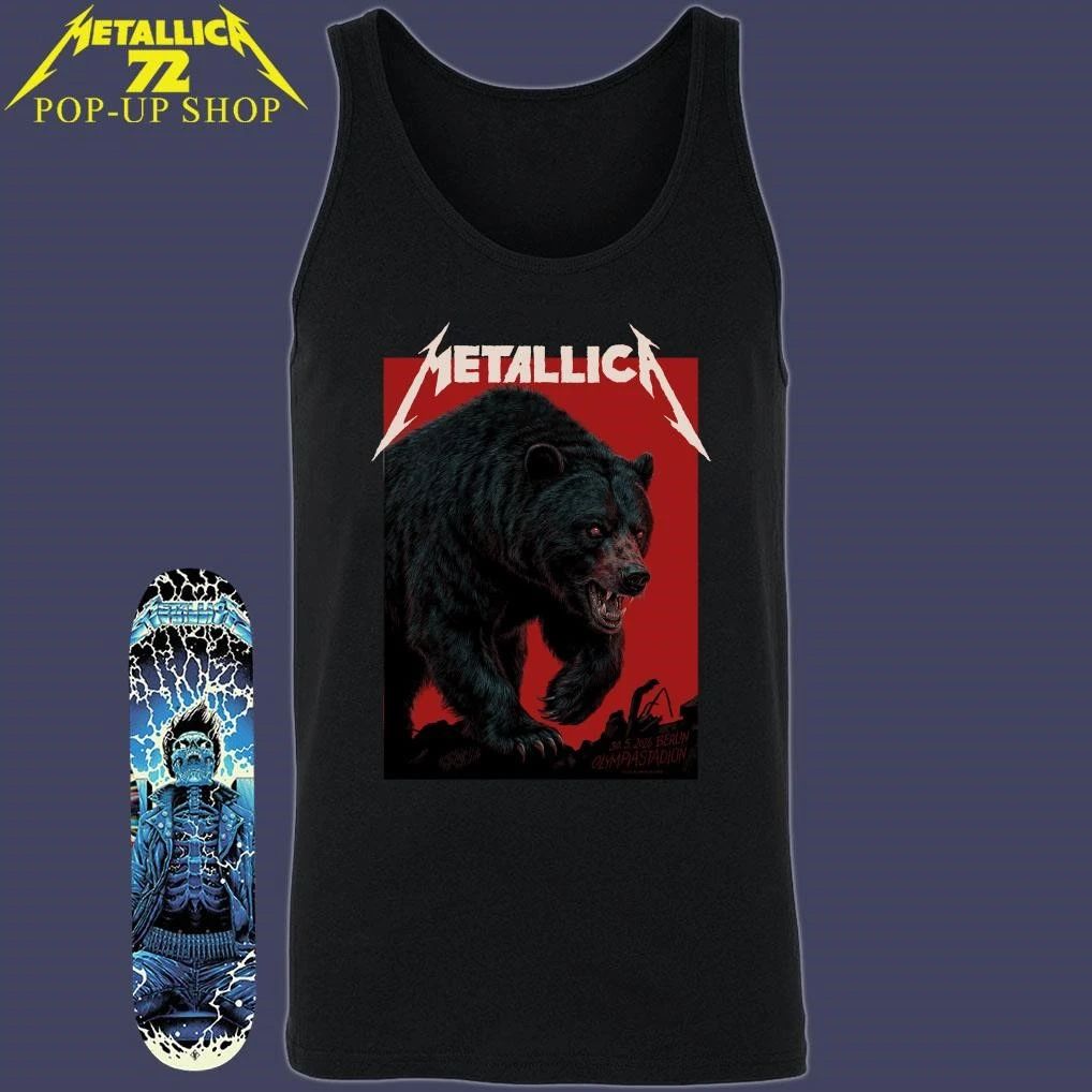 Metallica M72 Berlin Mai 30, 2026 Olympiastadion in Berlin, Germany Art By Janta Island Pop-Up Shop T-Shirt