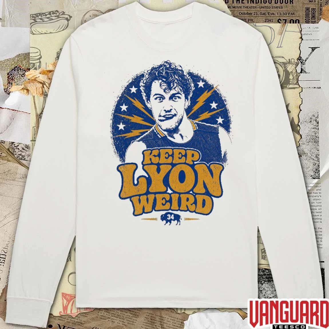 Keep Lyon Weird Alex Lyon Buffalo Sabres 2026 NHL t-shirt