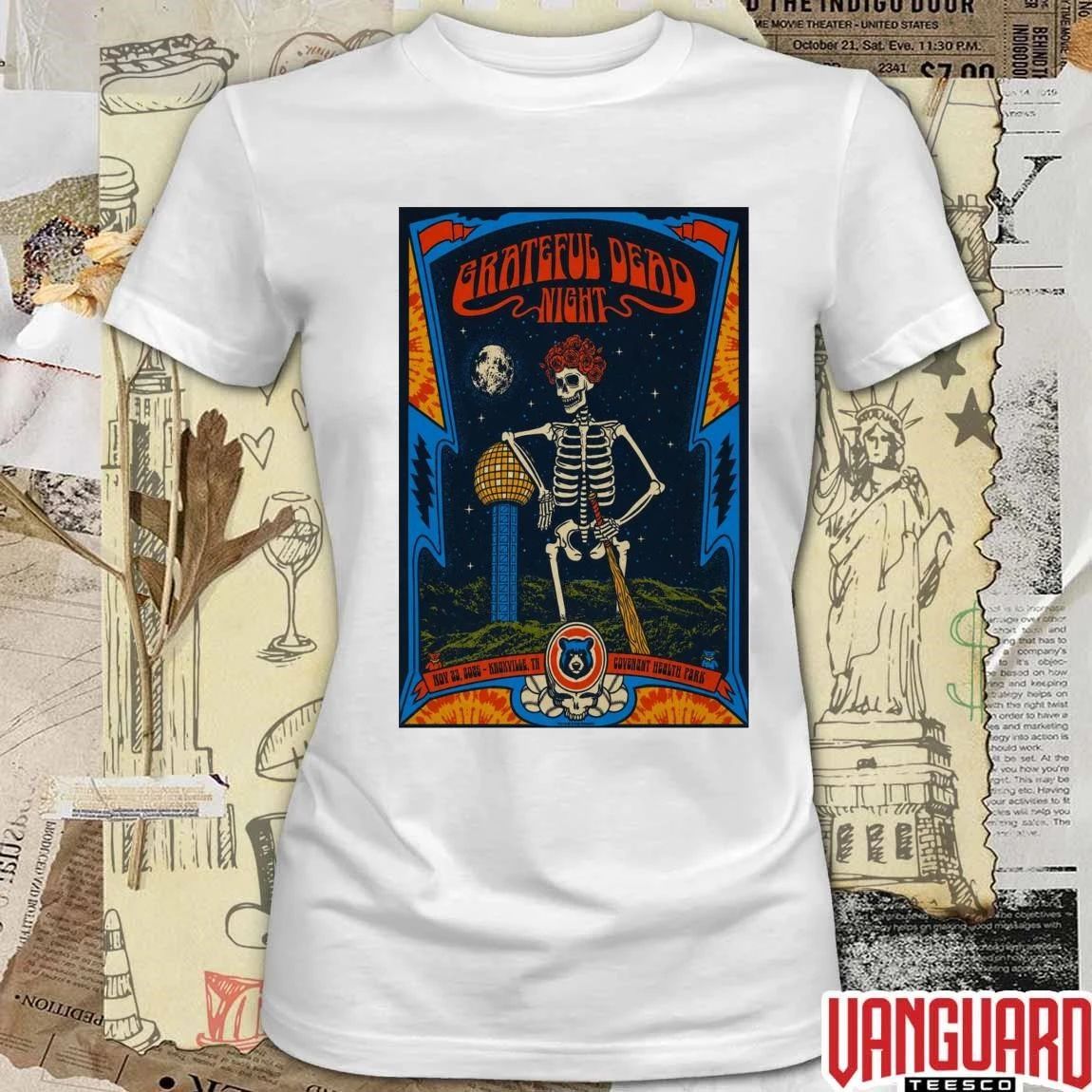 Grateful Dead Knoxville, Tennessee May 23 2026 Covenant Health Park Poster t-shirt