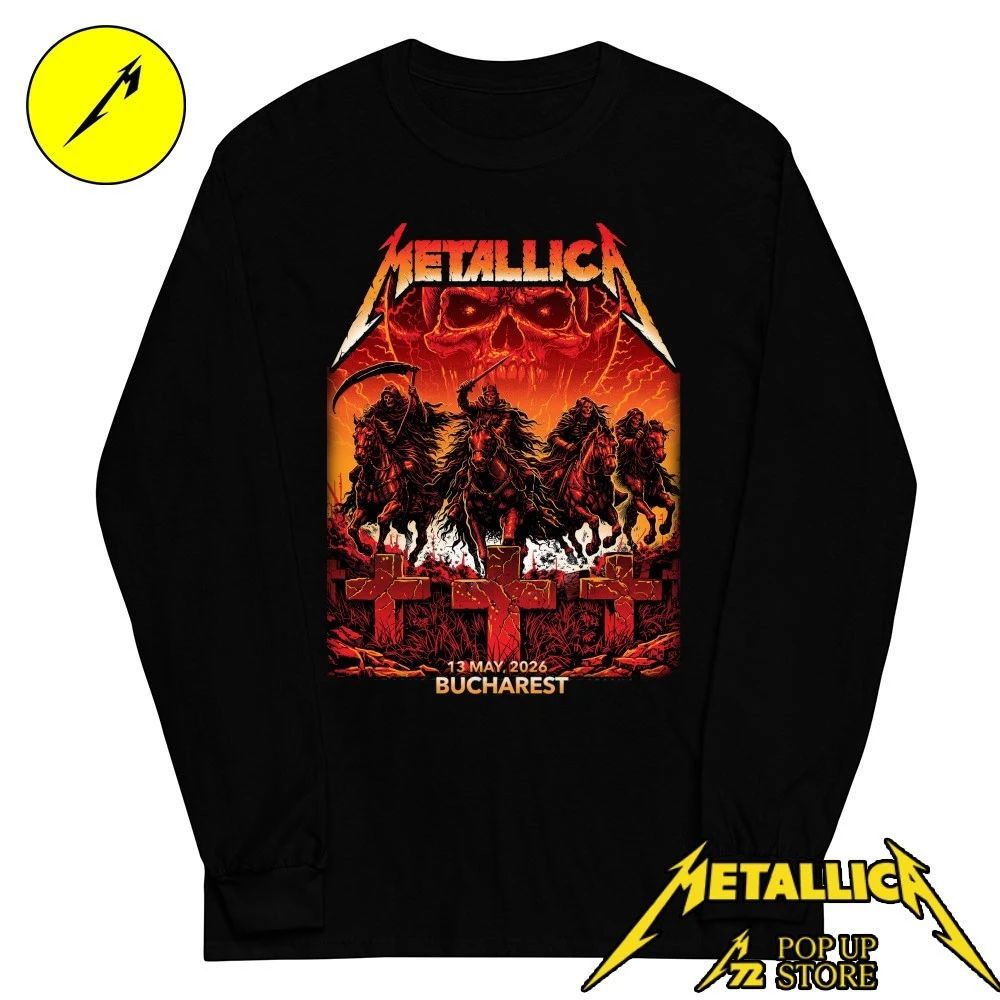 Metallica Bucharest Romania Arena Națională May 13, 2026 M72 World Tour 2026 by Maxx242 Shirt