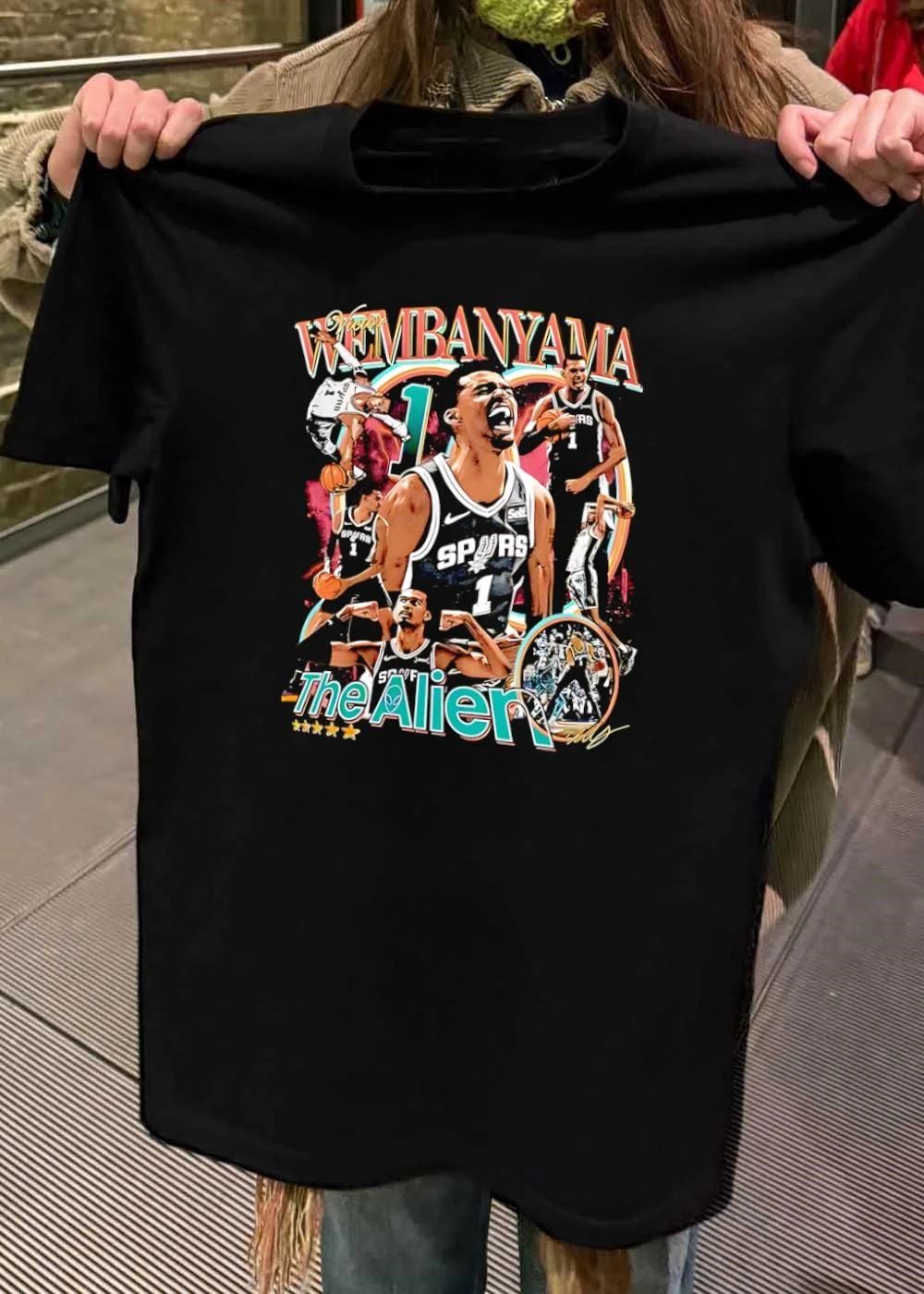 Victor Wembanyama The Alien San Antonio Spurs T-Shirt