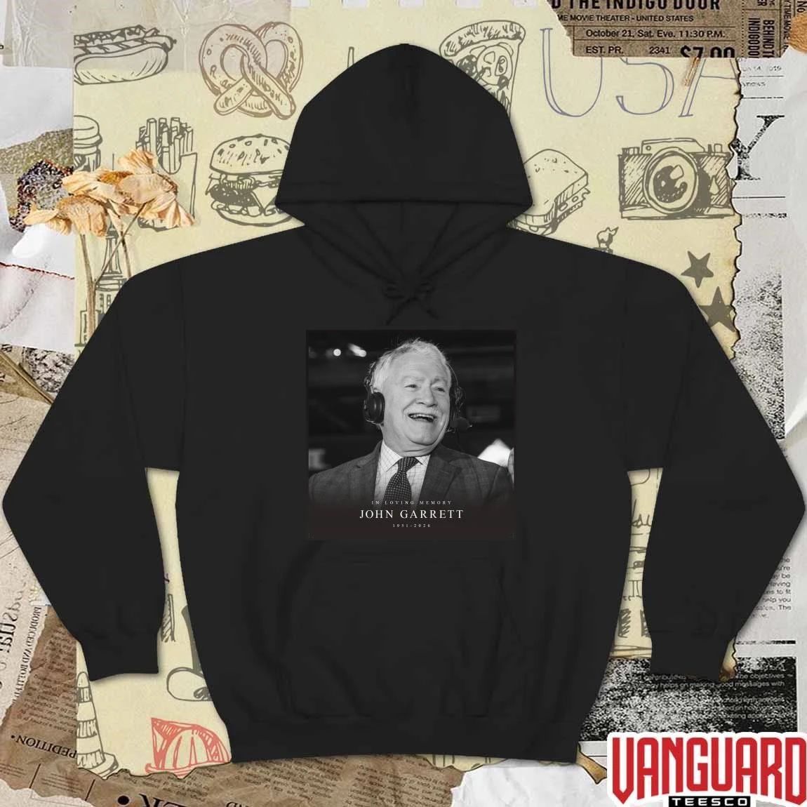 NHL Public Relations In Loving Memory John Garrett 1951 – 2026 t-shirt