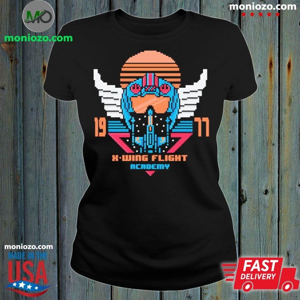 Original Pixel X-Wing Flight Academy Shirt