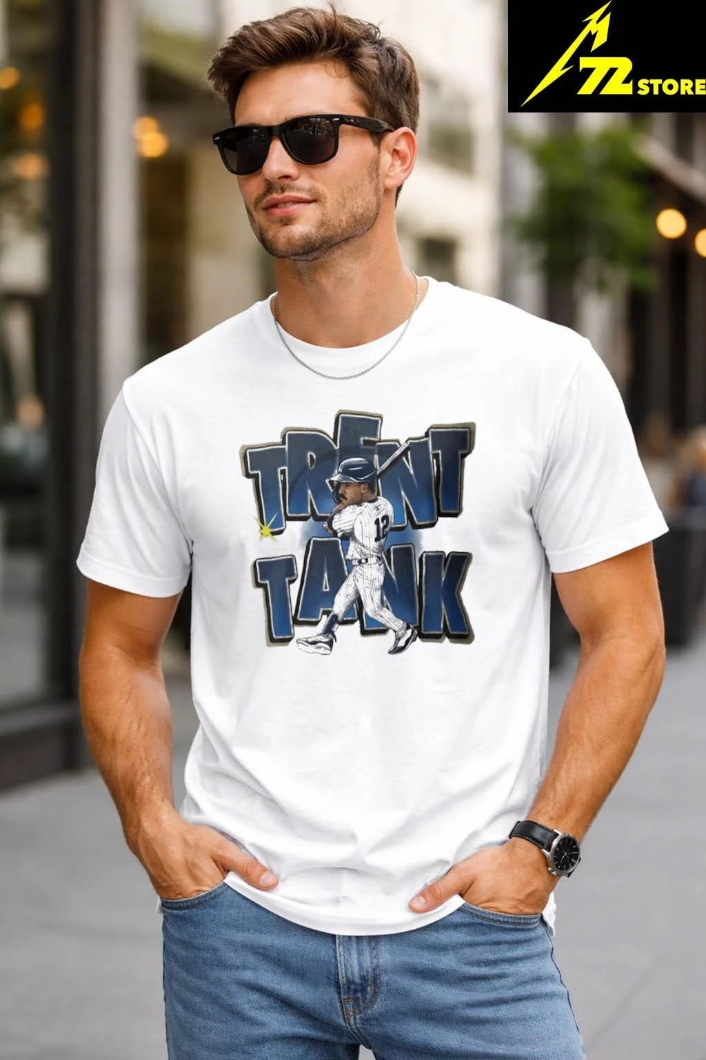 NY Yankees Trent Tank Homerun Shirt