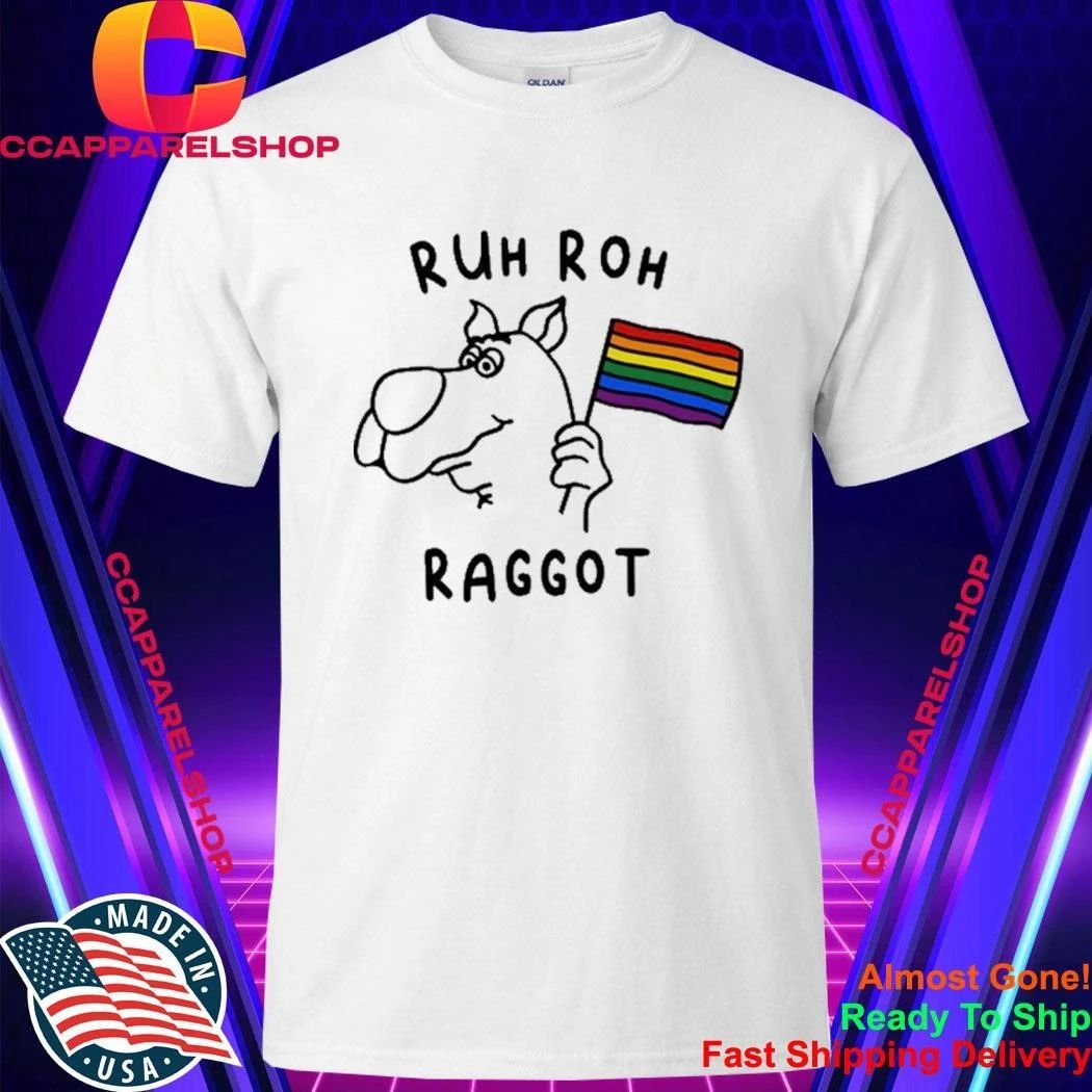 Ruh Roh Raggot Rainbow Pride Flag Shirt