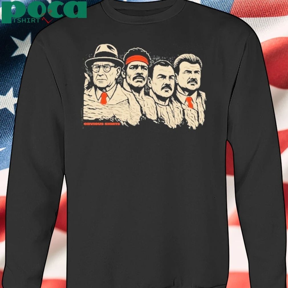 Chicago Football Legends Mount Rushmore T-shirt
