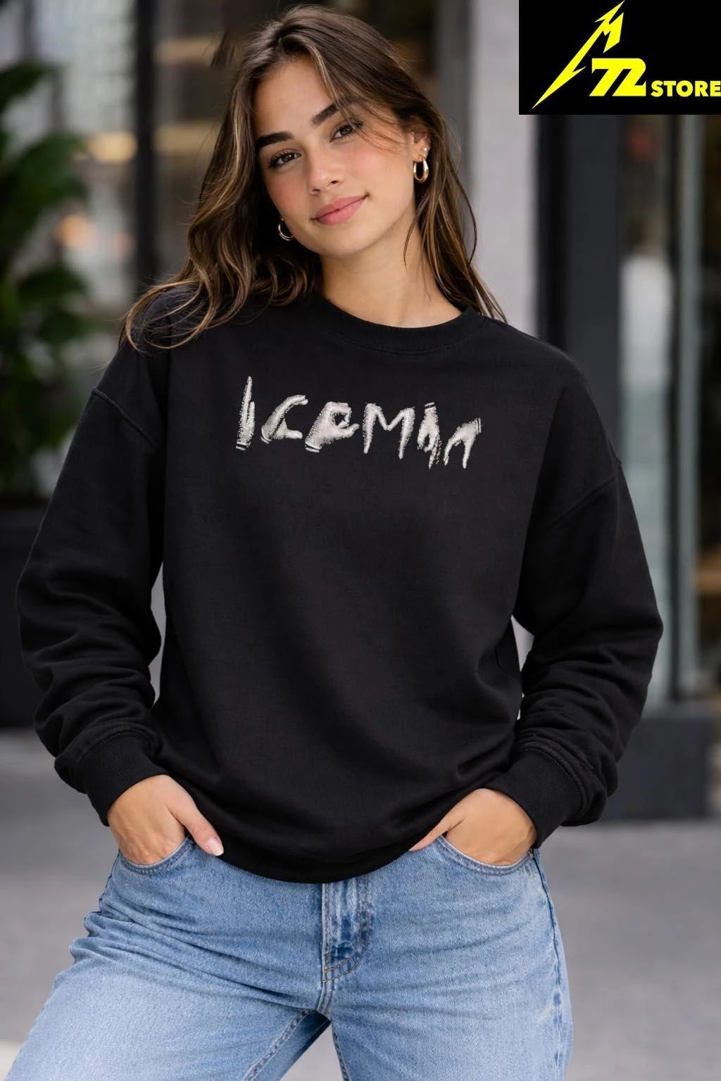 Drake Crystal Gloves Iceman Shirt