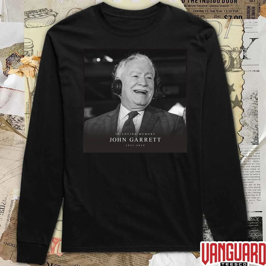 NHL Public Relations In Loving Memory John Garrett 1951 – 2026 t-shirt