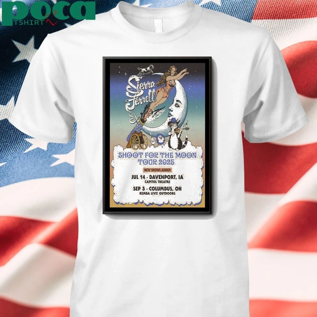 Sierra Ferrell Concert Columbus, OH September 3, 2025 Poster shirt