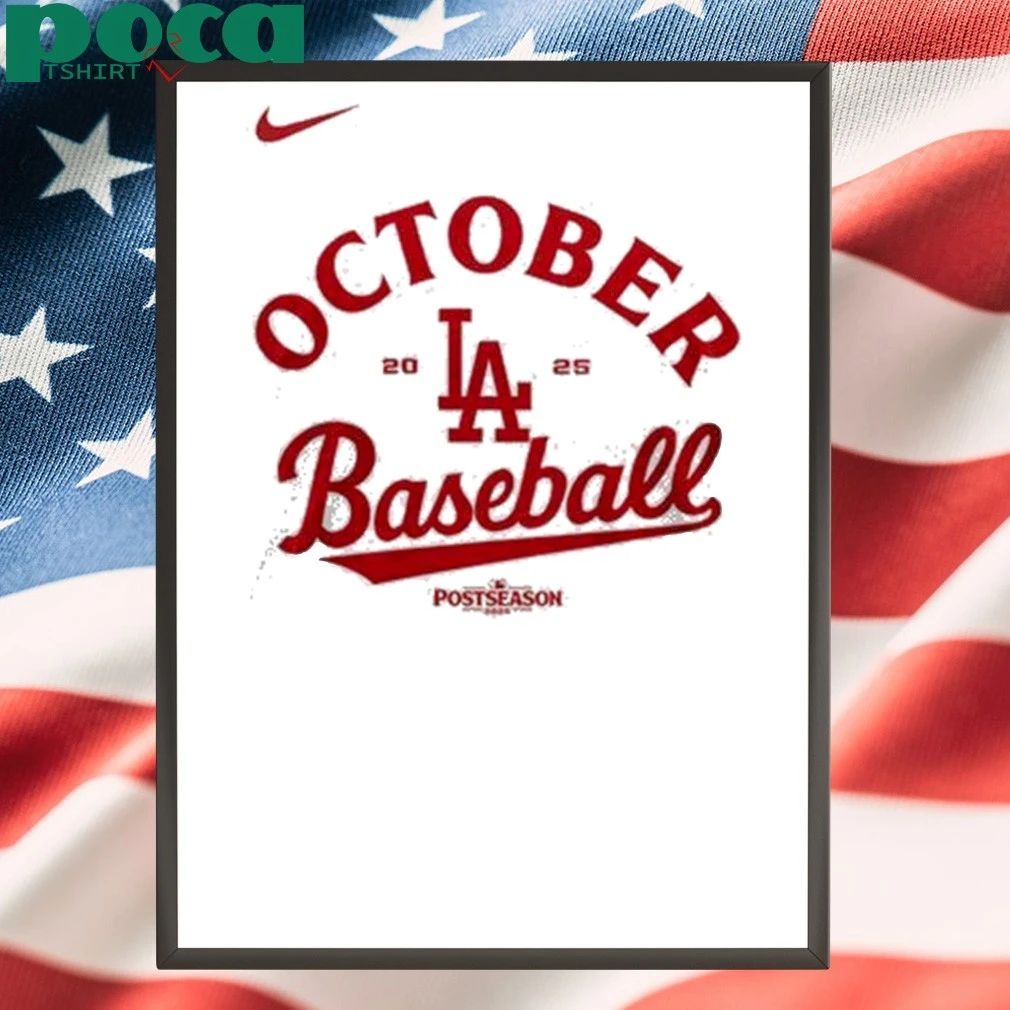 Los Angeles Dodgers True Blue October T-Shirt
