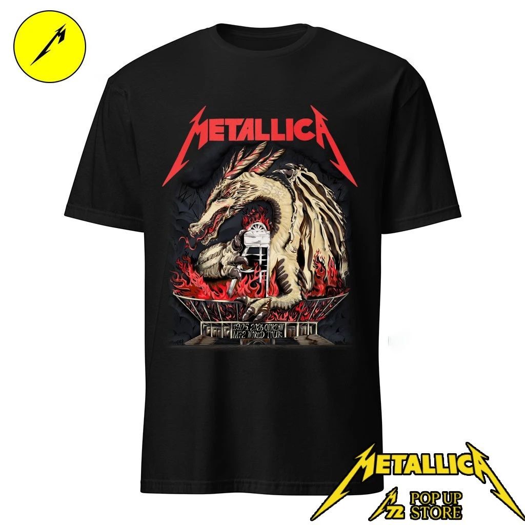 Metallica M72 Chorzow 2026 Stadion Slaski Poland May 19th Limited Pop Up Unisex Shirt