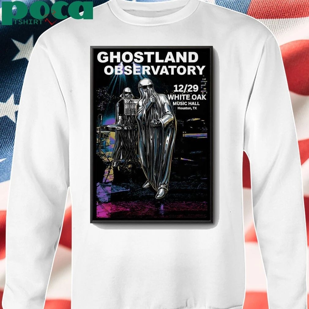 Ghostland Observatory 12.29.2025 Houston TX Poster shirt