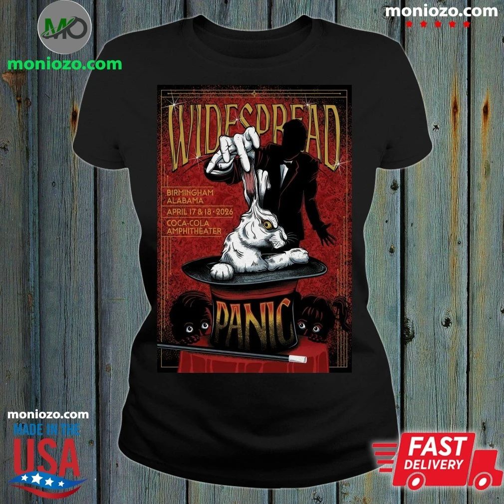 Widespread Panic Birmingham, AL 4 17-18 2026 Poster Shirt